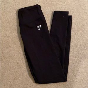 Black gymshark leggings
